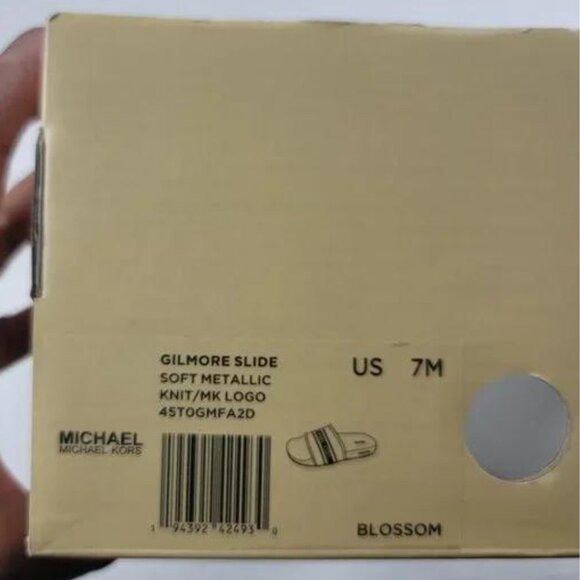 Michael Kors Gilmore Knit Slide Sandals - Picture 9 of 9